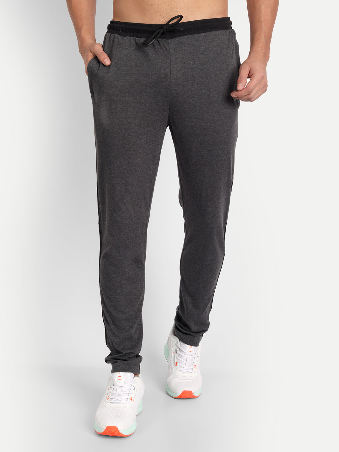 Track Pants Gray Cotton Knit and Cashmere | DIOR